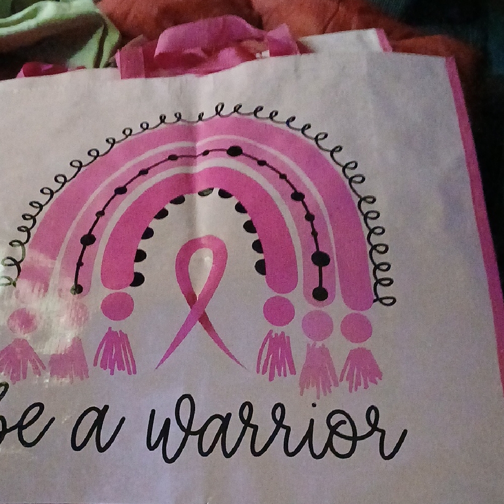 Pink Warrior Reusable Tote Bag